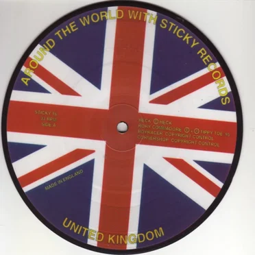 Around the World With Sticky Records (United Kingdom) by Various Artists - album cover
