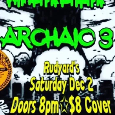 Live @ Rudyards 12/2/17
