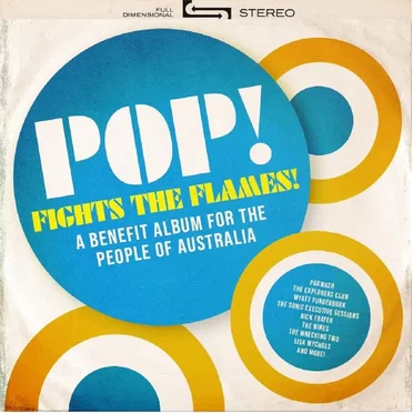Pop! Fights the Flames (Benefit album for the People of Australia) by Various Artists - album cover