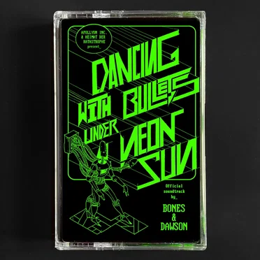 Dancing With Bullets Under a Neon Sun by Bones & Dawson - album cover