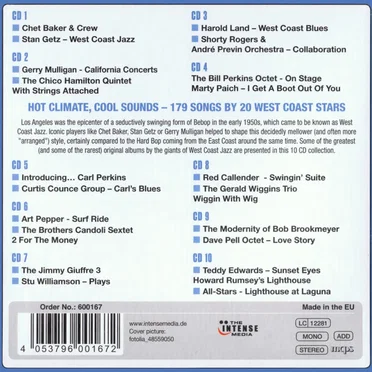West Coast Jazz by Various Artists - album cover