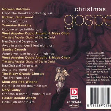 Christmas Gospel by Various Artists - album cover