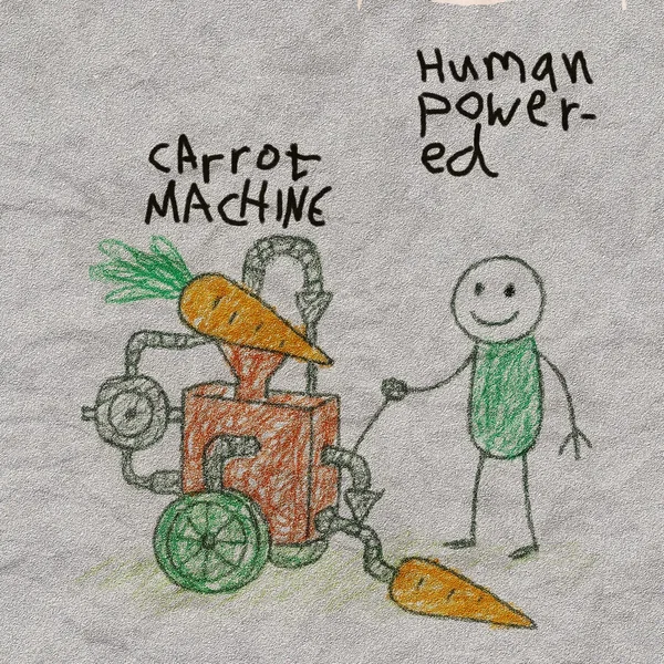 human‐powered carrot machine