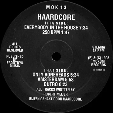 Everybody In The House by Haardcore - album cover