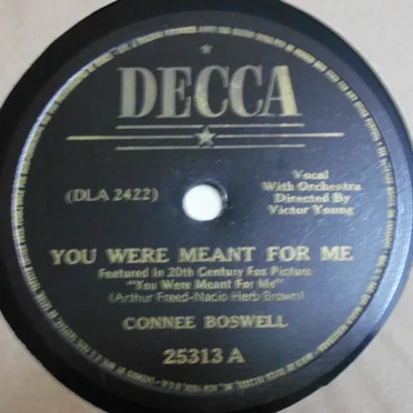 You Were Meant for Me / I Can't Give You Anything but Love, Baby