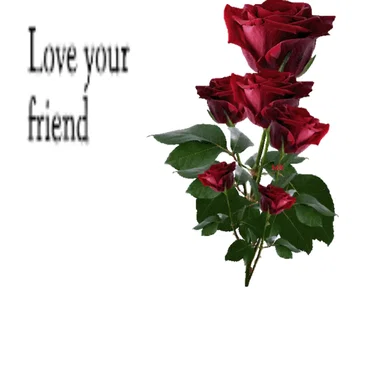 Love your friend