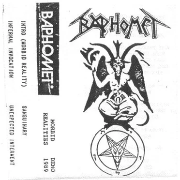 Morbid Realities by Baphomet - album cover