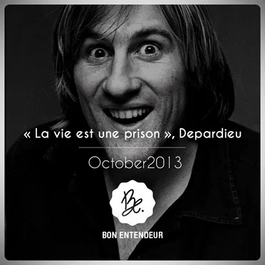 La Vie, Depardieu by Bon Entendeur - album cover