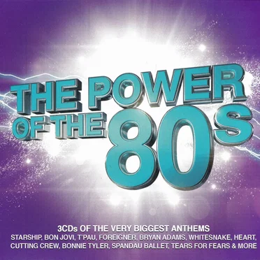 The Power of the 80s by Various Artists - album cover