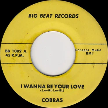I Wanna Be Your Love by Cobras - album cover