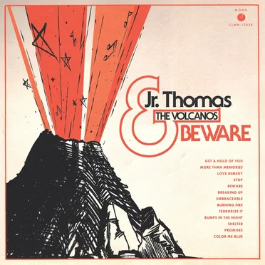 Beware by Jr. Thomas & The Volcanos - album cover