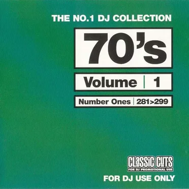 The No.1 DJ Collection: 70's, Volume 1 by Various Artists - album cover