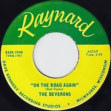 On The Road Again / Unnoticed by The Deverons - album cover