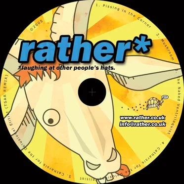 Laughing at other peoples’ hats by Rather* - album cover