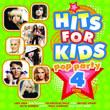 Hits for Kids: Pop Party 4 by Various Artists - album cover