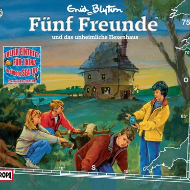 Fünf Freunde, Episode 75: und das unheimliche Hexenhaus by Enid Blyton - album cover