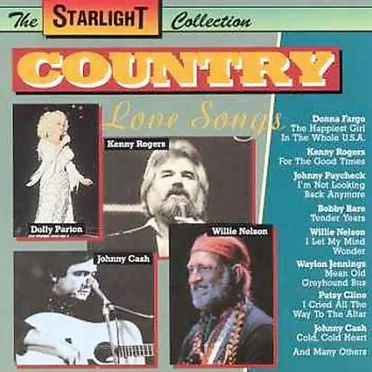 Country Love Songs by Various Artists - album cover