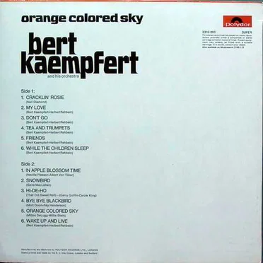 Orange Colored Sky