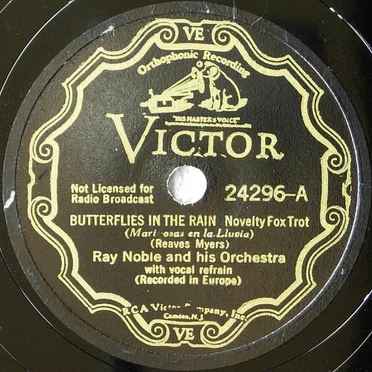 Butterflies in the Rain / Roll Along, Kentucky Moon