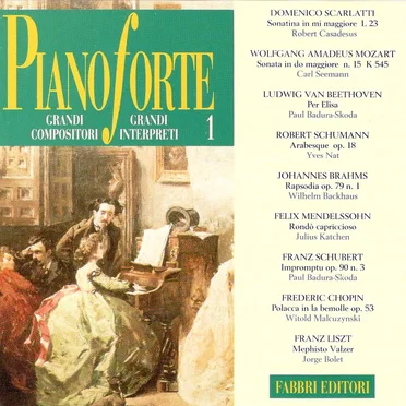 Pianoforte: Grandi compositori, grandi interpreti, 1 by Various Artists - album cover