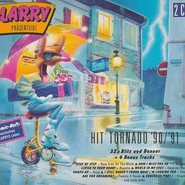 Larry präsentiert: Hit Tornado '90 - '91 by Various Artists - album cover