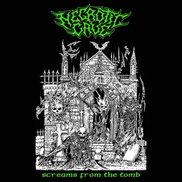 Screams From the Tomb by Necrotic Cave - album cover