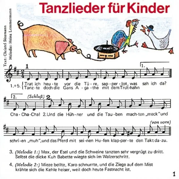 Tanzlieder für Kinder
