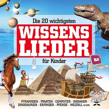 Die 20 wichtigsten Wissenslieder für Kinder by Karsten Glück - album cover