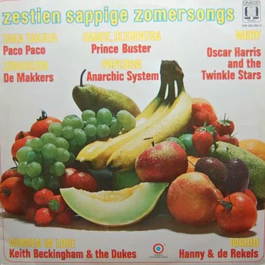 Zestien sappige zomersongs by Various Artists - album cover