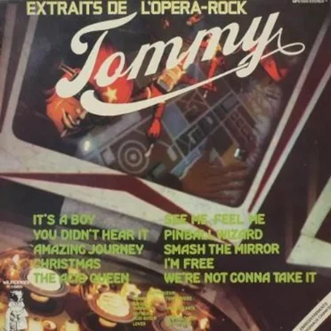 Extraits de L'Opéra-Rock Tommy by Bruce Baxter - album cover
