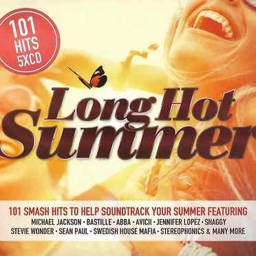 101 Hits: Long Hot Summer by Various Artists - album cover