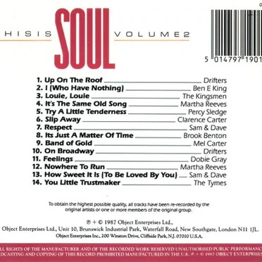 This Is Soul, Volume 2 by Various Artists - album cover