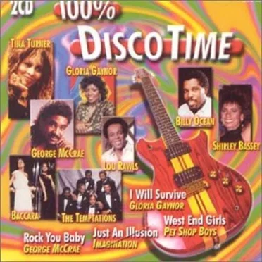 100 % Disco Time by Various Artists - album cover