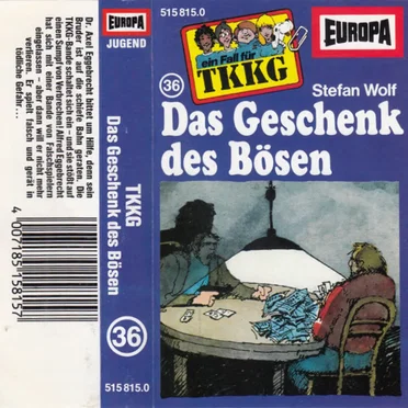 TKKG 36: Das Geschenk des Bösen by Stefan Wolf - album cover