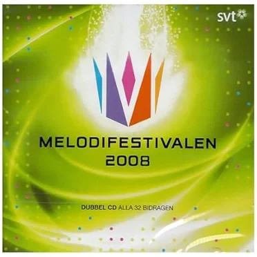Melodifestivalen 2008 by Various Artists - album cover