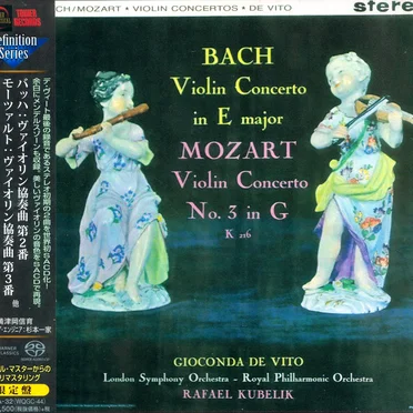 Bach: Violin Concerto in E major / Mozart: Violin Concerto no. 3