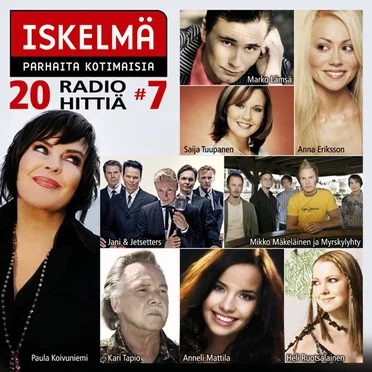 Iskelmä #7 - 20 Radiohittiä by Various Artists - album cover