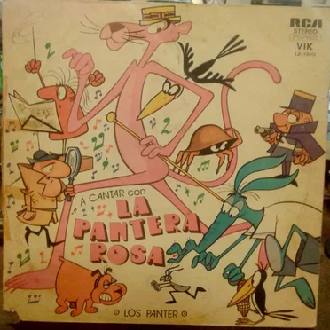 A Cantar Con La Pantera Rosa by Los Panter - album cover