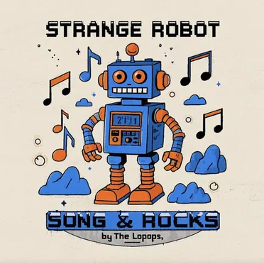 STRANGE ROBOT SONG & ROCKS by The Lopops - album cover
