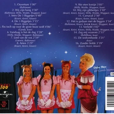De 3 biggetjes by K3 - album cover
