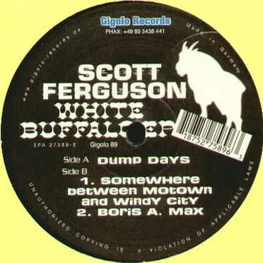 White Buffalo EP by Scott Ferguson - album cover