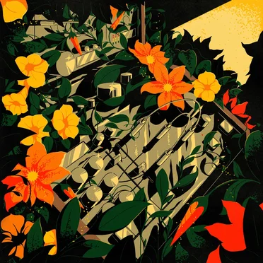 Overgrown Echos by Hybrid Man - album cover