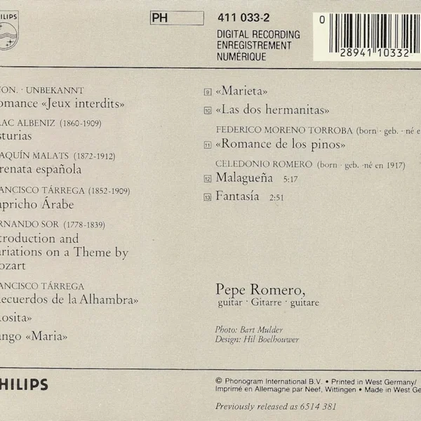 Famous Spanish Guitar Music