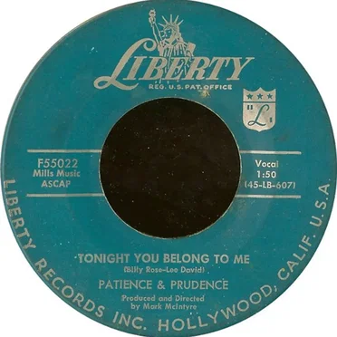 Tonight You Belong to Me / A Smile and a Ribbon