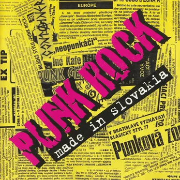 Punk Rock Made In Slovakia by Various Artists - album cover