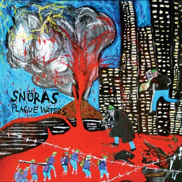 Plague Waters by Snöras - album cover