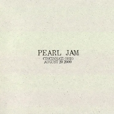 2000-08-20: Cincinnati, OH, USA (#37)