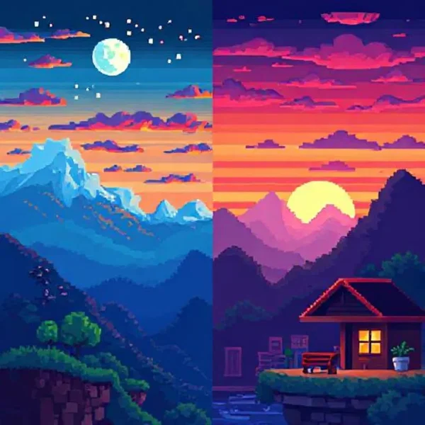 Passing Day Into Night