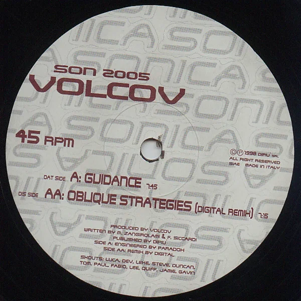 Guidance / Oblique Strategies (Digital remix)