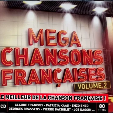 Méga Chansons françaises, Volume 2 by Various Artists - album cover